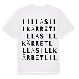 Lilla Sillkärret ordlek t-shirt – ekologisk bomull t-shirt från Pinshirt