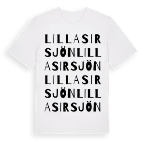 Lilla Sirsjön ordlek t-shirt – ekologisk bomull t-shirt från Pinshirt