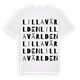 Lilla världen ordlek t-shirt