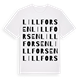 Lillforsen ordlek t-shirt