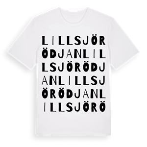 Lillsjörödjan ordlek t-shirt – ekologisk bomull t-shirt från Pinshirt