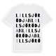 Lillsjörödjan ordlek t-shirt