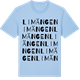 Blue Soul t-shirt med Limängen ordlek t-shirt