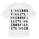 Limbergsfallet ordlek t-shirt