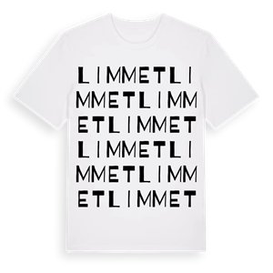 Limmet ordlek t-shirt – ekologisk bomull t-shirt från Pinshirt