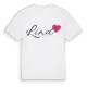 Lind hjärta t-shirt