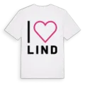 Jag älskar Lind t-shirt stort tryck