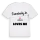 Någon i Lindbacka älskar mig t-shirt