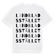Lindbladsstället ordlek t-shirt
