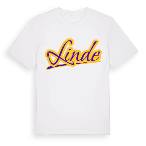 Linde baseball t-shirt – ekologisk bomull t-shirt från Pinshirt
