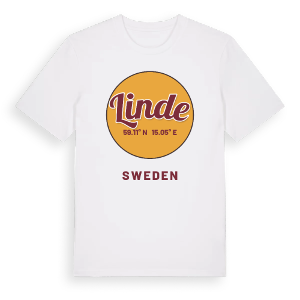 Linde cirkel t-shirt – ekologisk bomull t-shirt från Pinshirt
