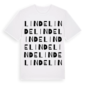 Linde ordlek t-shirt – ekologisk bomull t-shirt från Pinshirt
