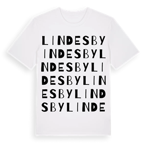 Lindesby ordlek t-shirt – ekologisk bomull t-shirt från Pinshirt