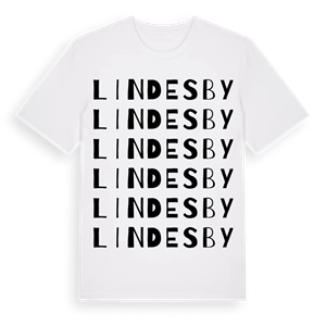Lindesby ordlek t-shirt – ekologisk bomull t-shirt från Pinshirt
