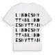 Lindeshyttan ordlek t-shirt