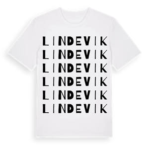 Lindevik ordlek t-shirt – ekologisk bomull t-shirt från Pinshirt