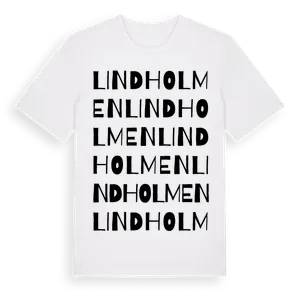 Lindholmen ordlek t-shirt – ekologisk bomull t-shirt från Pinshirt