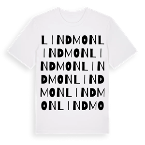 Lindmon ordlek t-shirt – ekologisk bomull t-shirt från Pinshirt