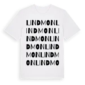 Lindmon ordlek t-shirt – ekologisk bomull t-shirt från Pinshirt
