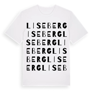 Liseberg ordlek t-shirt – ekologisk bomull t-shirt från Pinshirt