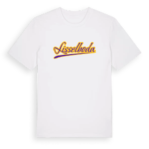 Lisselboda baseball t-shirt – ekologisk bomull t-shirt från Pinshirt