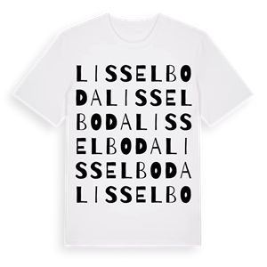 Lisselboda ordlek t-shirt – ekologisk bomull t-shirt från Pinshirt