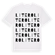Litero ordlek t-shirt