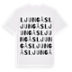 Ljungås ordlek t-shirt