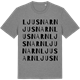 Mid Heather Gray t-shirt med Ljusnarn ordlek t-shirt