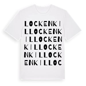 Lockenkil ordlek t-shirt – ekologisk bomull t-shirt från Pinshirt