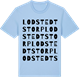 Blue Soul t-shirt med Lodstedtstorp ordlek t-shirt