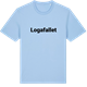 Blue Soul t-shirt med Logafallet fetstil t-shirt