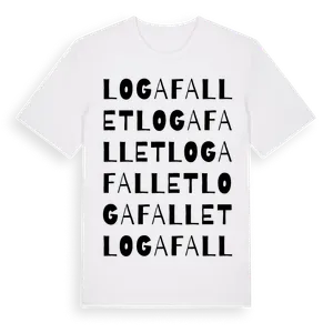 Logafallet ordlek t-shirt – ekologisk bomull t-shirt från Pinshirt