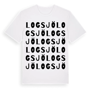 Logsjö ordlek t-shirt – ekologisk bomull t-shirt från Pinshirt
