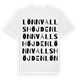 Lönnvallshöjden ordlek t-shirt