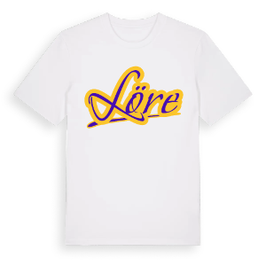 Löre baseball t-shirt – ekologisk bomull t-shirt från Pinshirt