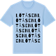 Blue Soul t-shirt med Lötåsen ordlek t-shirt