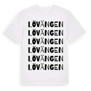 Lövängen ordlek t-shirt – ekologisk bomull t-shirt från Pinshirt
