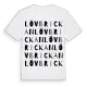 Lövbrickan ordlek t-shirt