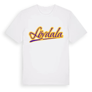 Lövdala baseball t-shirt – ekologisk bomull t-shirt från Pinshirt