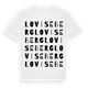 Loviseberg ordlek t-shirt