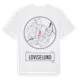 White t-shirt med Loviselund t-shirt