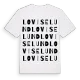 Loviselund ordlek t-shirt