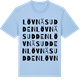 Blue Soul t-shirt med Lövnäsudden ordlek t-shirt