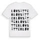 Lövsätter ordlek t-shirt