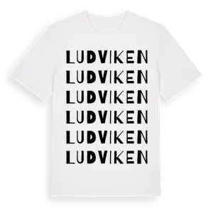 Ludviken ordlek t-shirt – ekologisk bomull t-shirt från Pinshirt