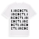 Lunedet ordlek t-shirt
