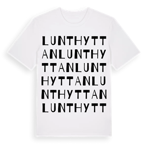 Lunthyttan ordlek t-shirt – ekologisk bomull t-shirt från Pinshirt