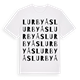 Lurbyås ordlek t-shirt