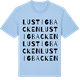 Blue Soul t-shirt med Lustigbacken ordlek t-shirt